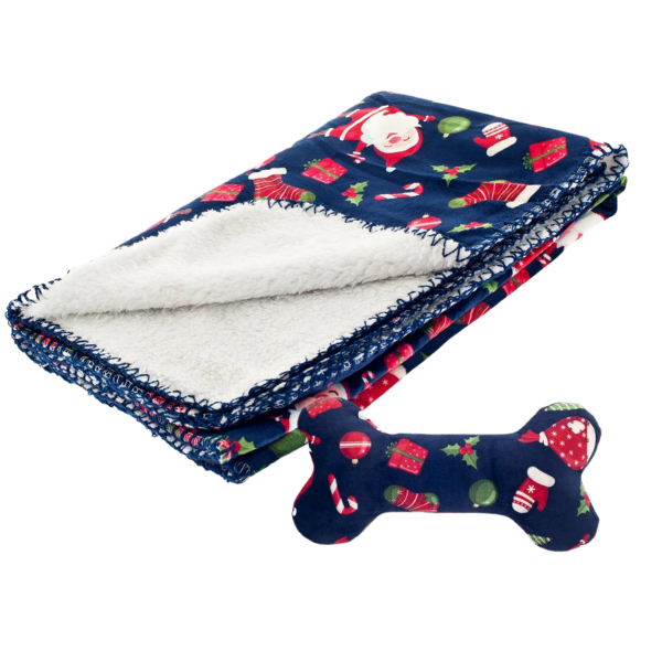 Copertina con gioco Xmas Ferribiella - 100 x 70 cm...