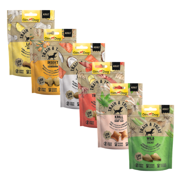 Gim Dog Train&Treat Snack 125 gr