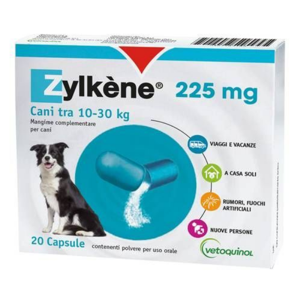 Zylkene Vetoquinol Neo Rilassante per cane e gatto - 225 mg - 20 cps