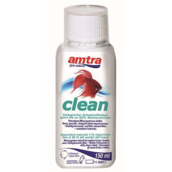 Image of Amtra Clean Depuratore per acquari - 0,15 L - 1° ORDINE? scegli lo sconto BZR5 / BZR20 + 200 punti fedeltà010