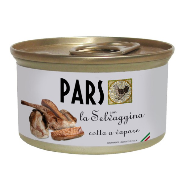 Dieta Pars Umido Pezzetti 85 gr - Selvaggina Confezione da 24 pezzi