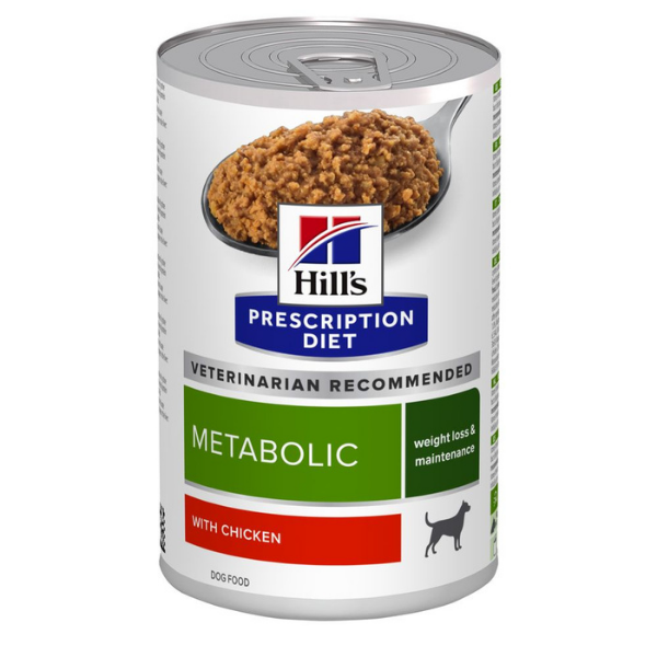 Image of Hill's Prescription Diet Metabolic Canine - 370 gr Confezione da 6 pezzi Dieta Veterinaria per Cani