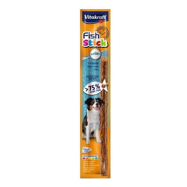 Vitakraft Dog Fish Stick 15 gr - Trota Confezione da 25 pezzi