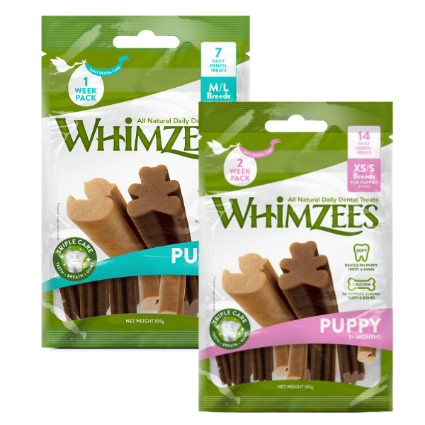 Image of Whimzees Snack dentale Naturale Puppy : M/L - 7 pezzi