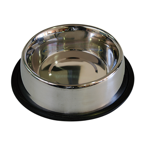 Ciotola Mac in Acciaio antiscivolo Croci - Nero 0,95 l / 24 cm