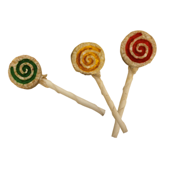 Image of Ossa Snack per cani Munchy Spiral Croci - 13 cm