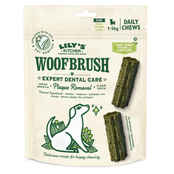 Lily's Kitchen Woofbrush Dental Snack - Mini: 10 snack x 13 gr