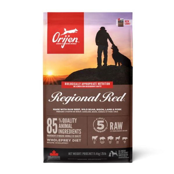 Image of Orijen Regional Red Dog Food - 11,4 kg Croccantini per cani