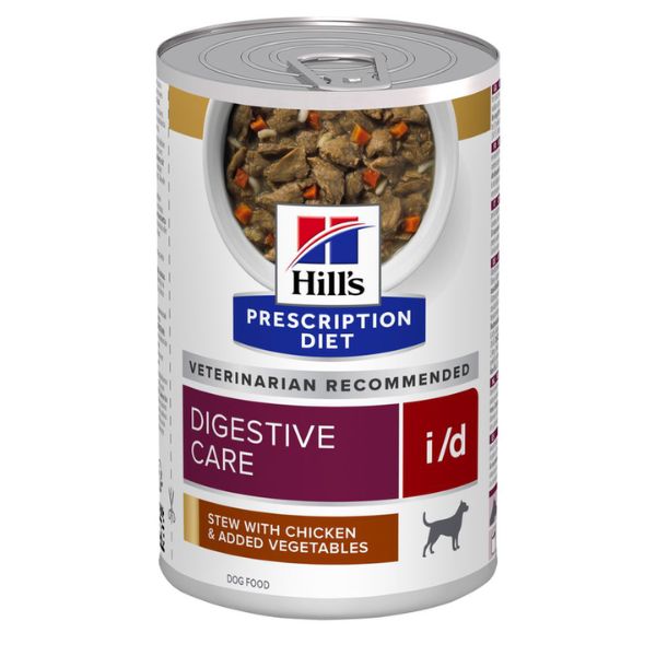 Image of Hill’s Prescription Diet i/d Canine 354 gr - Spezzatino Pollo e Verdure Dieta Veterinaria per Cani