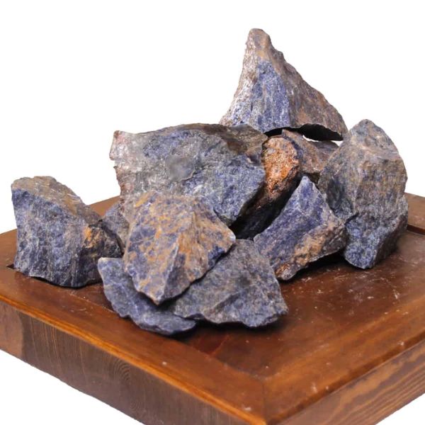 Image of Roccia decorativa per acquario Amtra - Blu - Small - 0,3-0,6 kg - Sodalite