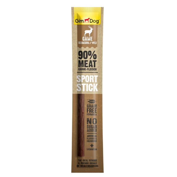 Immagine di Gimdog Sport Stick Grain Free 12 gr - Selvaggina