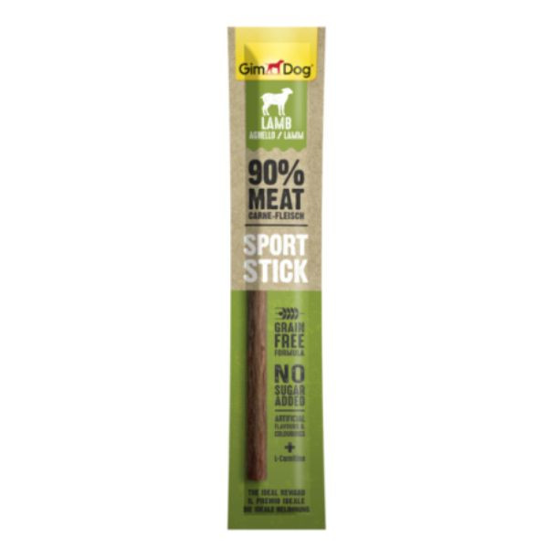 Gimdog Sport Stick Grain Free 12 gr - Agnello