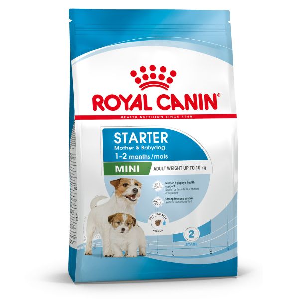 Image of Royal Canin Mini Starter Mother & Babydog - 1 kg Croccantini per cani