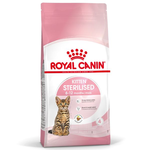 Image of Royal Canin Kitten Sterilised - 2 kg Croccantini per gatti