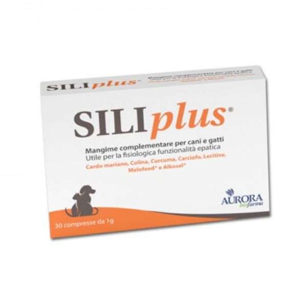 Image of Aurora Biofarma SiliPlus Compresse per cani e gatti - Confezione da 30 compresse