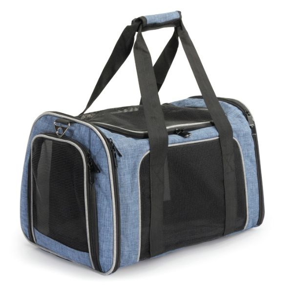 Trasportino Denim Camon - 44x28x28 cm - SPEDIZIONE GRATIS 1° ORDINE + scegli lo sconto BZR5 / BZR20