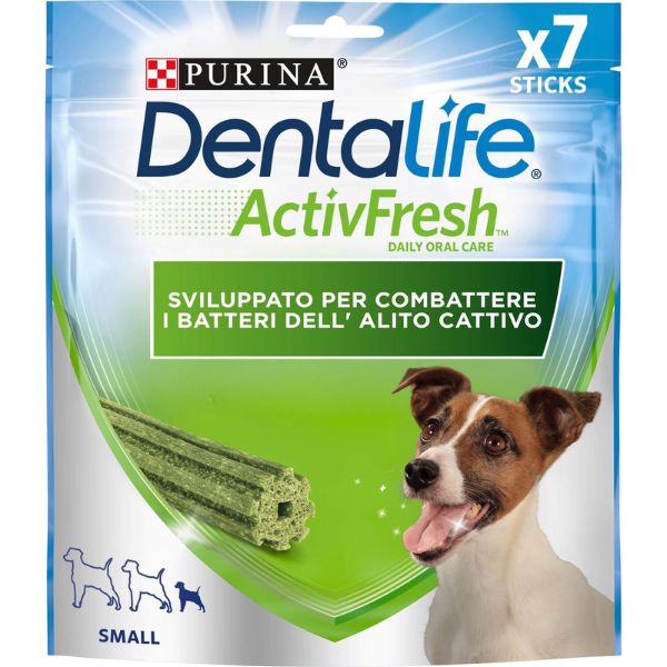 Image of Purina Dentalife Activ Fresh Snack igiene orale Cane - Small - 7 sticks