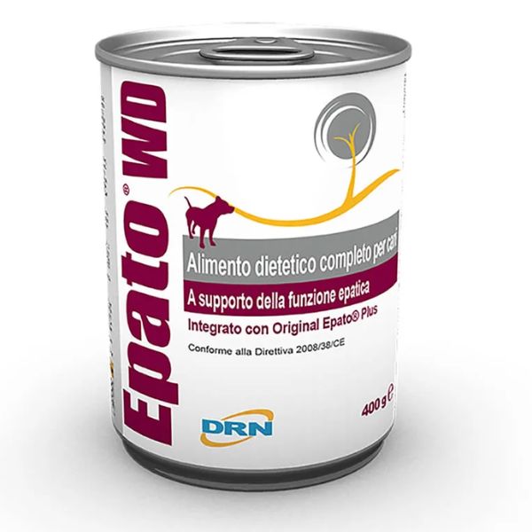 Image of DRN Epato Wet Diet - 400 gr Monoproteico crocchette cani Cibo Umido per Cani