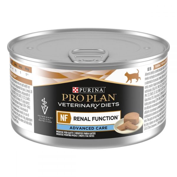 Image of Purina Pro Plan Veterinary Diets NF Renal 195 gr - Pollo Confezione da 6 pezzi Dieta Veterinaria per Gatti