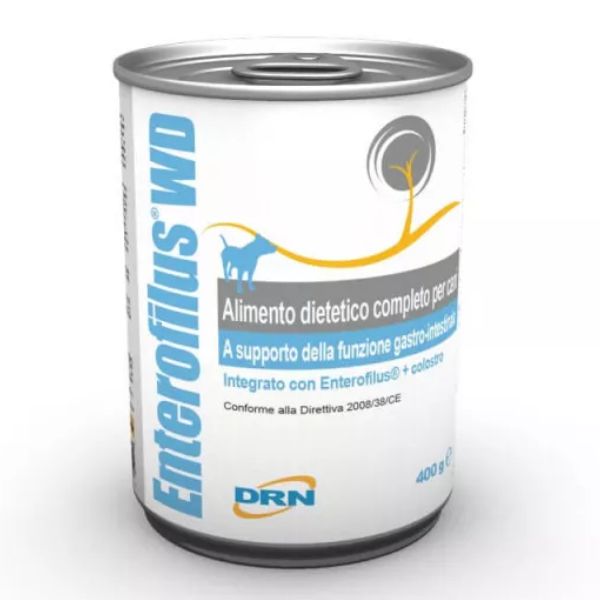 Image of DRN Enterofilus Wet Diet - 400 gr Monoproteico crocchette cani Cibo Umido per Cani