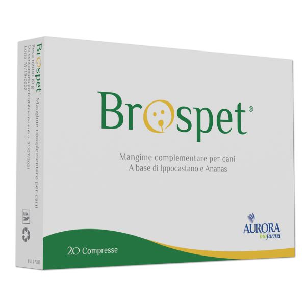 Aurora Biofarma Brospet cane e gatto - 20 compresse