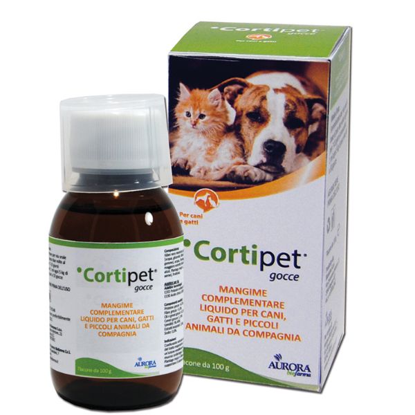 Aurora Biofarma Cortipet Gocce cane e gatto - 100ml