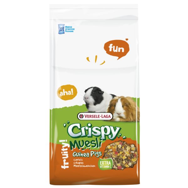 Image of Versele Laga Crispy Muesli Guinea Pigs per porcellini d'india - 1 kg