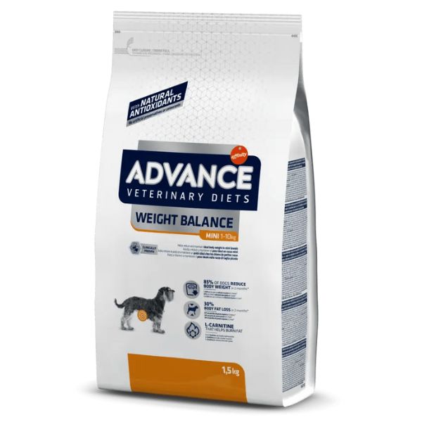 Image of Advance Veterinary Diets Weight Balance Mini - 1,5 kg Dieta Veterinaria per Cani