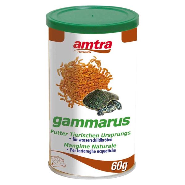 Image of Amtra Gammarus mangime naturale per tartarughe - 500 ml
