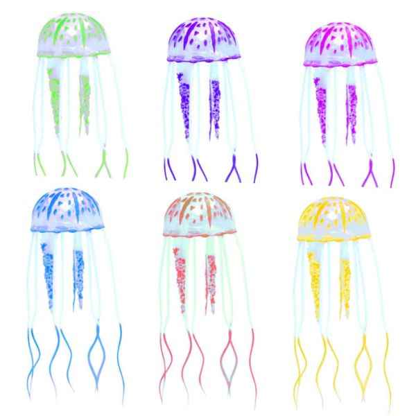 Decorazione Fluo Reef Amtra - Colori assortiti - 0,05 x 0,165 m - Jelly fish - 1° ORDINE? scegli lo sconto BZR5 / BZR20 + 200 punti fedeltà