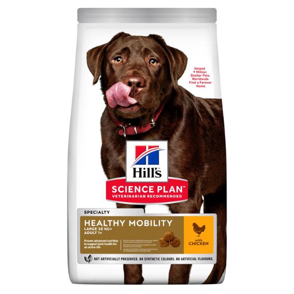 Image of Hill's Science Plan Healthy Mobility Large Adult Alimento per Cani con Pollo - 12 kg Croccantini per cani
