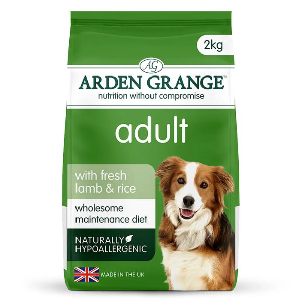 Arden Grange Hypoallergenic Dog Adult All breeds Agnello e riso - 2 Kg