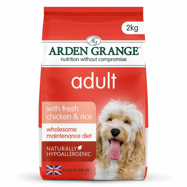 Arden Grange Hypoallergenic Dog Adult All breeds Pollo e riso - 2 Kg - SPEDIZIONE GRATIS 1° ORDINE + scegli lo sconto BZR5 / BZR20