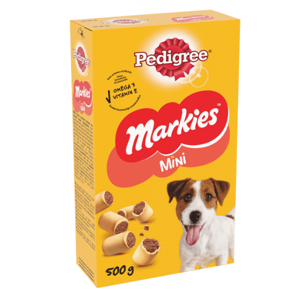 Pedigree Markies Mini biscotti ripieni per cani - 500 gr - 1° ORDINE? scegli lo sconto BZR5 / BZR20 + 200 punti fedeltà
