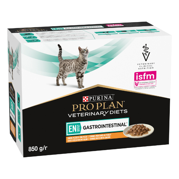 Purina Veterinary Diets EN Multipack (10 x 85 gr) - Pollo - SPEDIZIONE GRATIS 1° ORDINE + scegli lo sconto BZR5 / BZR20