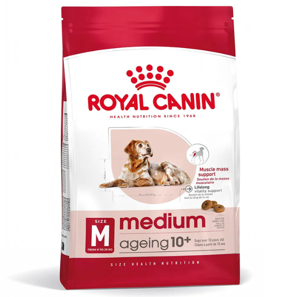 Royal Canin Medium Ageing 10+ - 15 Kg - SPEDIZIONE GRATIS 1° ORDINE + scegli lo sconto BZR5 / BZR20