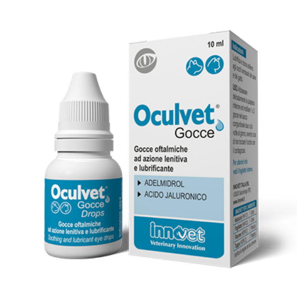 Innovet Oculvet Gocce ad azione lenitiva e lubrificante - 10 ml - SPEDIZIONE GRATIS 1° ORDINE + scegli lo sconto BZR5 / BZR20