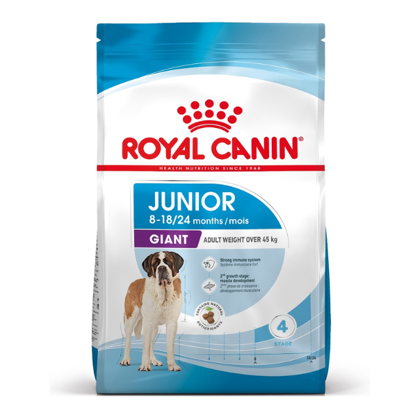 Royal Canin Giant Junior Dog Food - 15 kg - Croccantini per cani - SPEDIZIONE GRATIS 1° ORDINE + scegli lo sconto BZR5 / BZR20