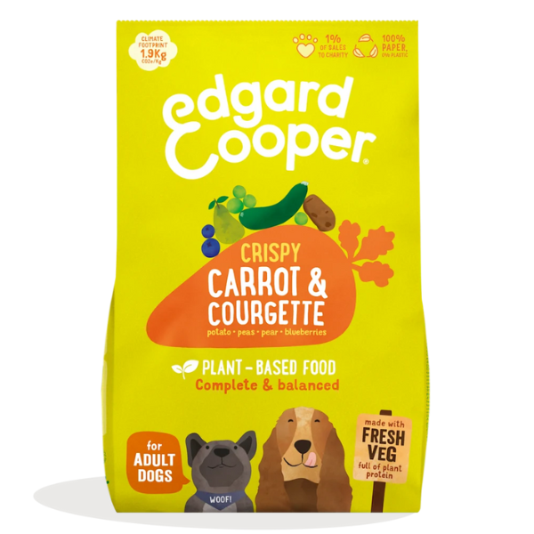 Edgard & Cooper Adult Carote e Zucchine Crispy - 7kg - SPEDIZIONE GRATIS 1° ORDINE + scegli lo sconto BZR5 / BZR20