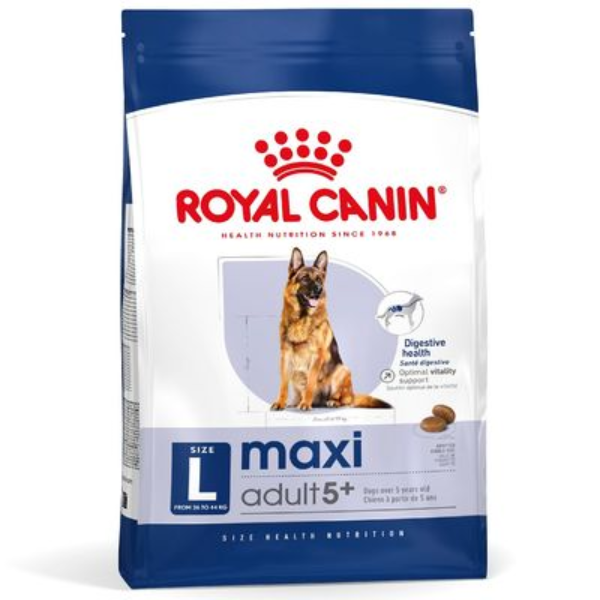 Royal Canin Maxi Adult 5+ - 15 kg - Croccantini per cani - SPEDIZIONE GRATIS 1° ORDINE + scegli lo sconto BZR5 / BZR20
