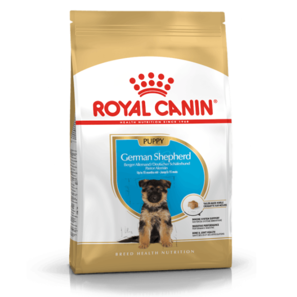 Royal Canin German Shepherd Junior (Pastore Tedesco) - 12 kg - Croccantini per cani - SPEDIZIONE GRATIS 1° ORDINE + scegli lo sconto BZR5 / BZR20