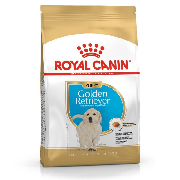 Royal Canin Golden Retriever Junior - 12 kg - Croccantini per cani - SPEDIZIONE GRATIS 1° ORDINE + scegli lo sconto BZR5 / BZR20