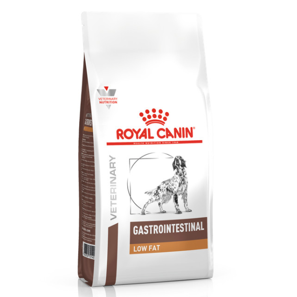 Royal Canin Veterinary Diet Gastrointestinal Low Fat Canine - 12 kg - Dieta Veterinaria per Cani - SPEDIZIONE GRATIS 1° ORDINE + scegli lo sconto BZR5 / BZR20