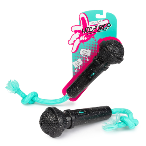 Gioco interattivo per cani FuzzYard Chew Toy - Microfono - Giochi per cani - 1° ORDINE? scegli lo sconto BZR5 / BZR20 + 200 punti fedeltà