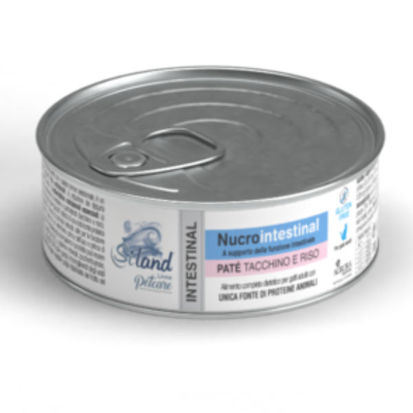 Siland Diet Nucrointestinal Cat Adult da 85 gr - Tacchino e riso - 1° ORDINE? scegli lo sconto BZR5 / BZR20 + 200 punti fedeltà