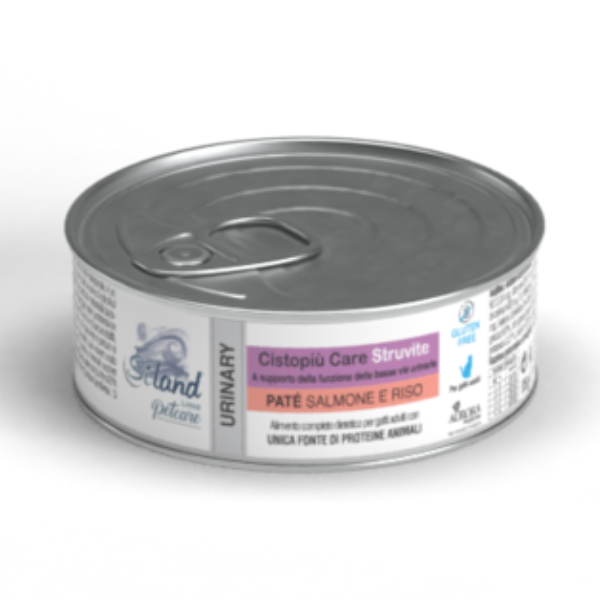Siland Diet Cistopiù Care Struvite Cat Adult da 85 gr - Salmone e riso - 1° ORDINE? scegli lo sconto BZR5 / BZR20 + 200 punti fedeltà