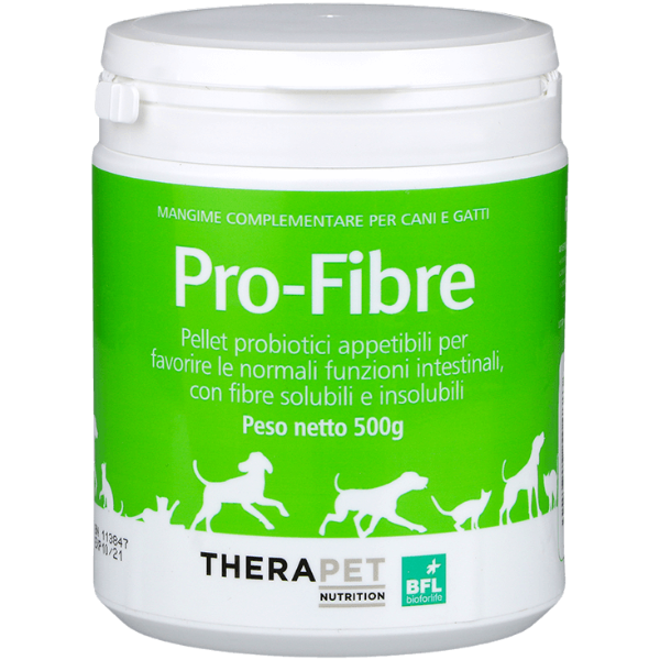BioForLife Pro-Fibre pellets appetibili per la funzione intestinale - 500 gr - 1° ORDINE? scegli lo sconto BZR5 / BZR20 + 200 punti fedeltà