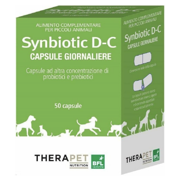 BioForLife Synbiotic D-C capsule apribili per la flora intestinale - 50 compresse - 1° ORDINE? scegli lo sconto BZR5 / BZR20 + 200 punti fedeltà