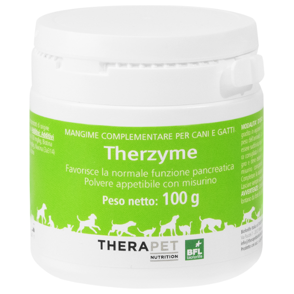 BioForLife Therzyme in polvere supporto della funzione pancreatica - 100 gr - 1° ORDINE? scegli lo sconto BZR5 / BZR20 + 200 punti fedeltà