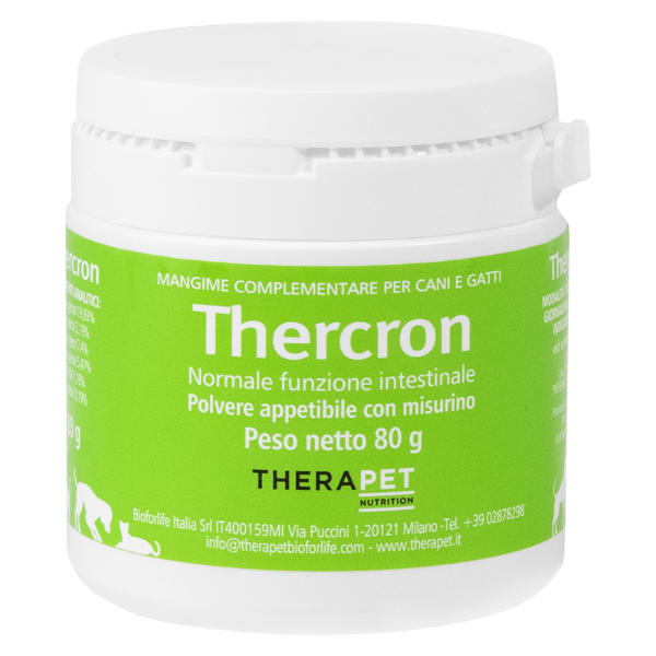 BioForLife Thercron in polvere per il sostegno intestinale - 80 gr - 1° ORDINE? scegli lo sconto BZR5 / BZR20 + 200 punti fedeltà